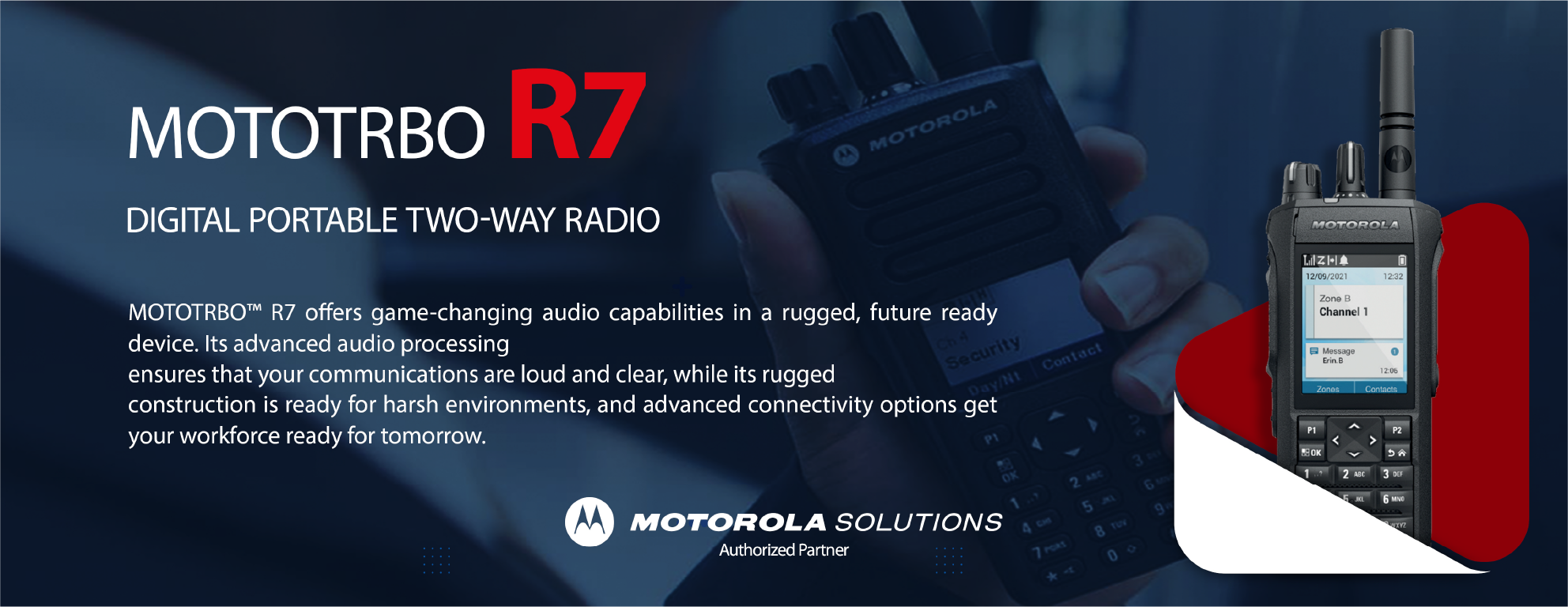 Motorola Walkie Talkie Dubai – Taksar Authorized Partner
